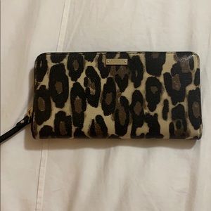 Kate Spade Leopard Wallet